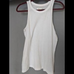 Athleta halter organic cotton essential S